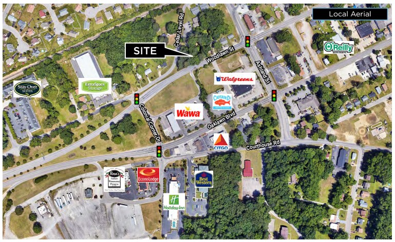 3951 Woodlawn Street, Hopewell, VA à vendre - Aérien - Image 2 de 3