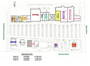 18-24 E 33rd St, Edmond, OK for lease Site Plan- Image 1 of 1