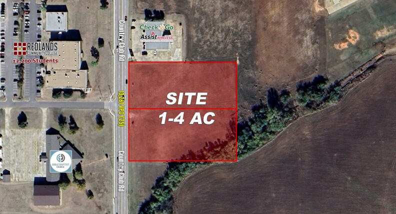 1800 S Country Club Rd, El Reno, OK à vendre - Aérien - Image 2 de 3
