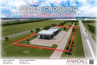 11416 Bus Hwy 287 N, Fort Worth, TX - Aerial  map view