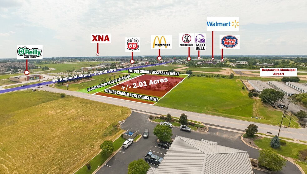 404 SW Regional Airport Blvd, Bentonville, AR à louer - Photo principale - Image 1 de 20