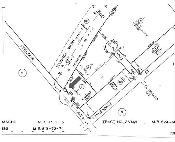 9420 Telfair Ave, Sun Valley, CA à vendre - Plan cadastral - Image 2 de 5