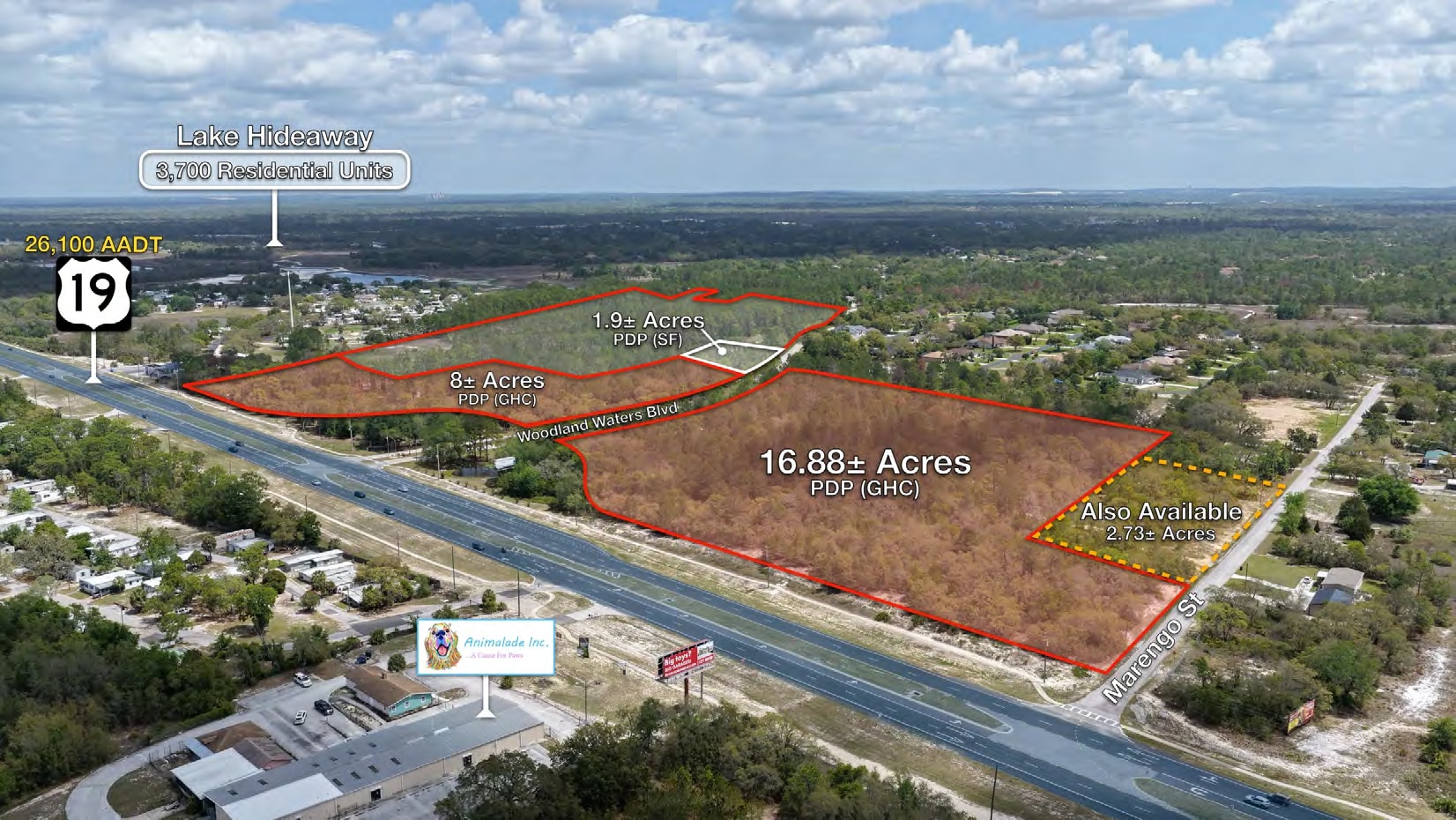 10050 Woodland Waters Blvd, Weeki Wachee, FL for sale Primary Photo- Image 1 of 3