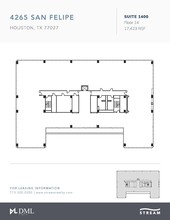 4265 San Felipe St, Houston, TX à louer Plan d’étage- Image 1 de 1