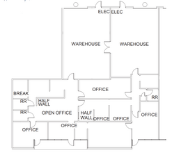 2154 W Northwest Hwy, Dallas, TX à louer Plan d’étage- Image 1 de 1