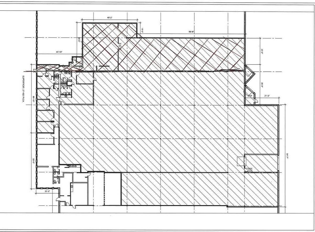 401-425 Blvd Montpellier, Montréal, QC à louer Plan d’étage- Image 1 de 1
