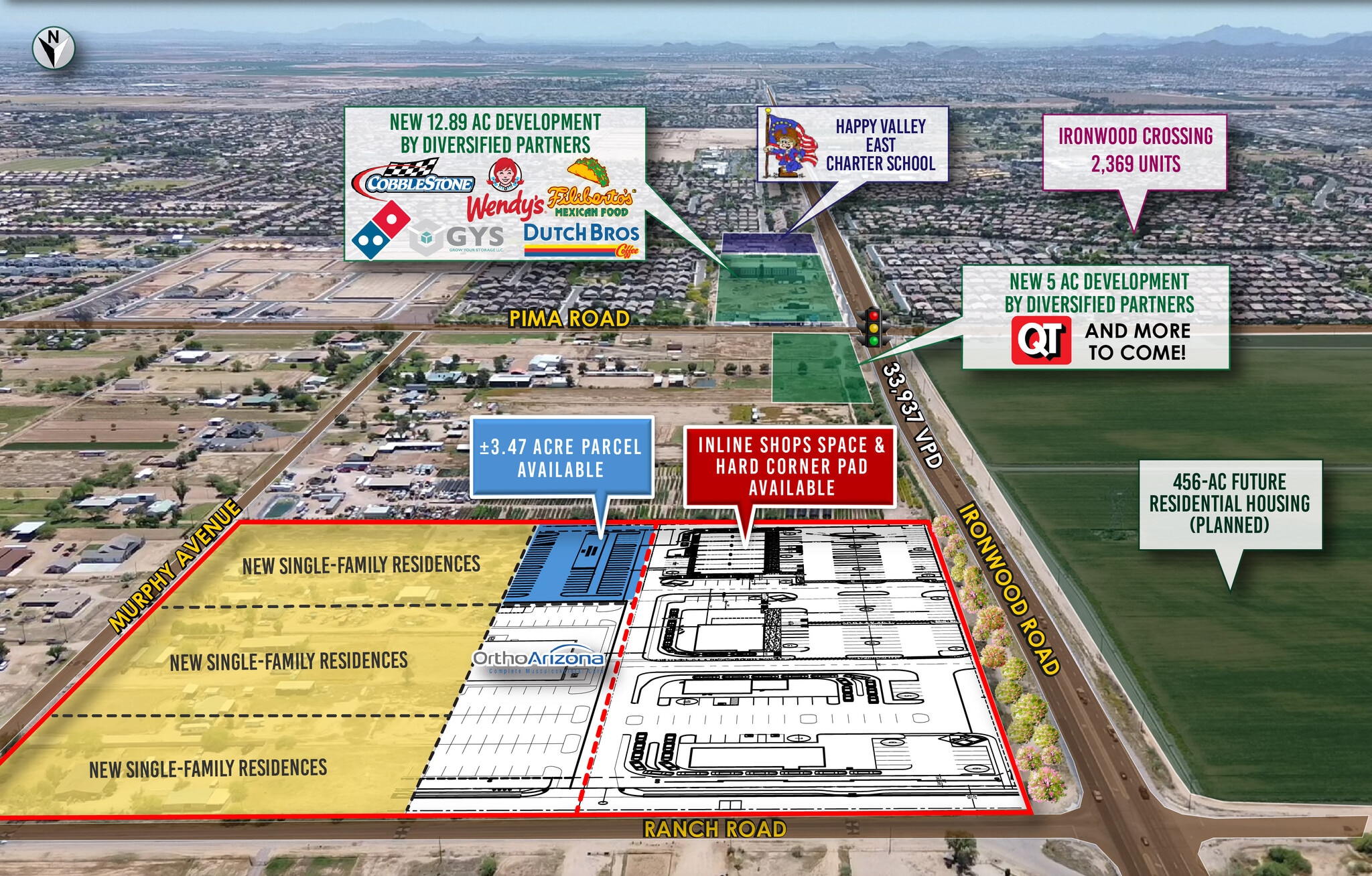 SEC Ironwood Rd & Ranch Rd, San Tan Valley, AZ for lease Interior Photo- Image 1 of 2
