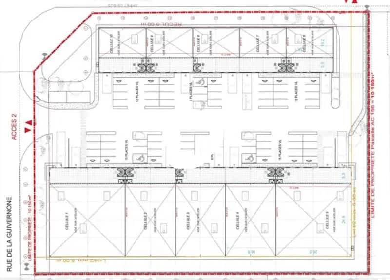 Flex in SAINT-OUEN-L'AUMONE for lease - Floor Plan - Image 3 of 8