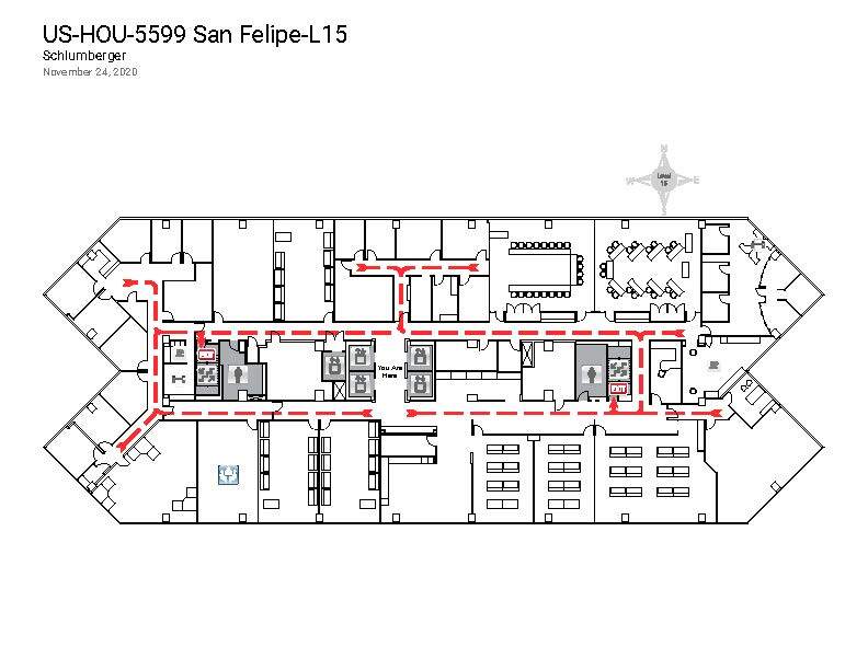 5599 San Felipe St, Houston, TX à louer Plan d  tage- Image 1 de 1