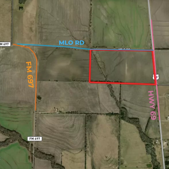 Us HWY69 hwy, Whitewright, TX for sale - Building Photo - Image 2 of 5