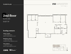 150 Harvester Dr, Burr Ridge, IL for lease Floor Plan- Image 1 of 7