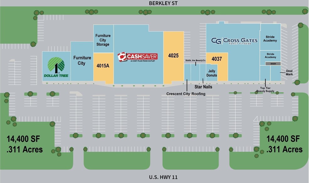 4000 Pontchartrain Dr, Slidell, LA for lease - Site Plan - Image 3 of 7