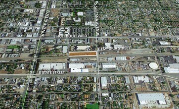 422 E Emporia St, Ontario, CA - AERIAL map view
