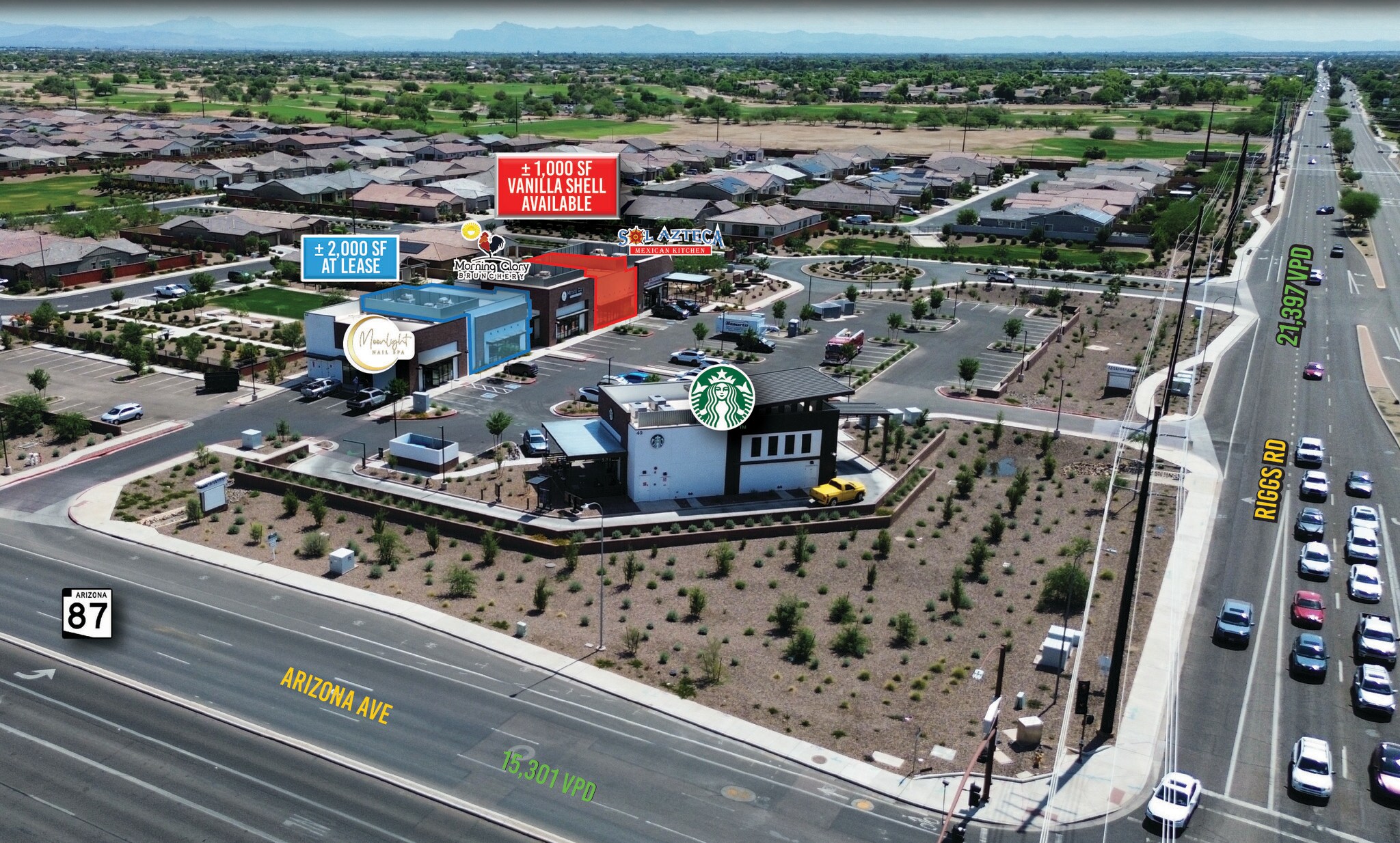NE Arizona Ave & Riggs Rd, Chandler, AZ for lease Primary Photo- Image 1 of 2