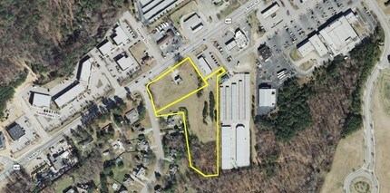 503 S Main St, Rolesville, NC - Aerial  map view - Image1