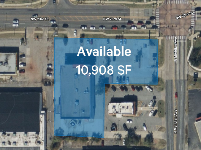 4500 NW 23rd St, Oklahoma City, OK for lease - Aerial - Image 2 of 3