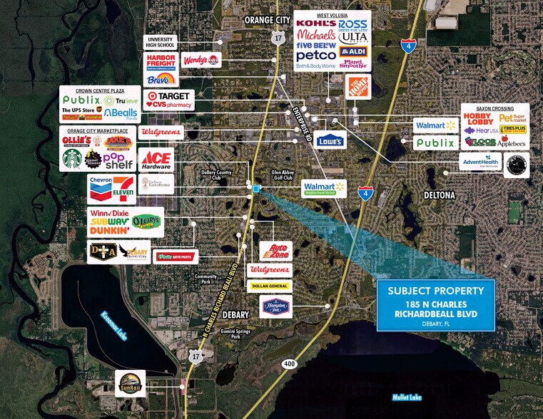 185 N Charles R Beall Blvd, Debary, FL à vendre - Photo du bâtiment - Image 3 de 14