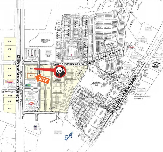 930 US 29 Hwy, Athens, GA à louer - Plan de site - Image 3 de 3