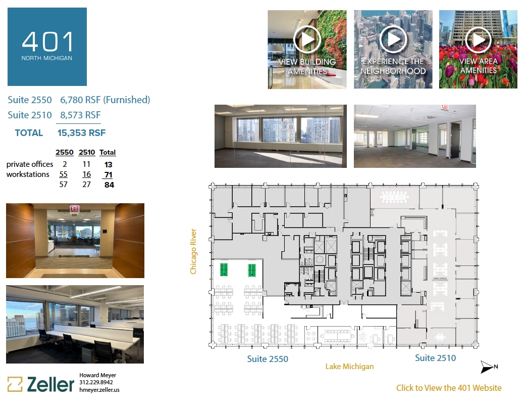 401 N Michigan Ave, Chicago, IL for lease Floor Plan- Image 1 of 1