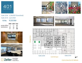 401 N Michigan Ave, Chicago, IL for lease Floor Plan- Image 1 of 1