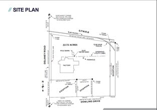 201 S Delaney Rd, Owosso, MI for lease Site Plan- Image 1 of 2