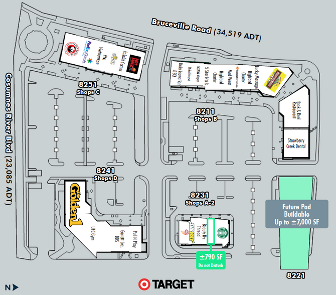 8101 Cosumnes River Blvd, Sacramento, CA for lease - Site Plan - Image 2 of 6