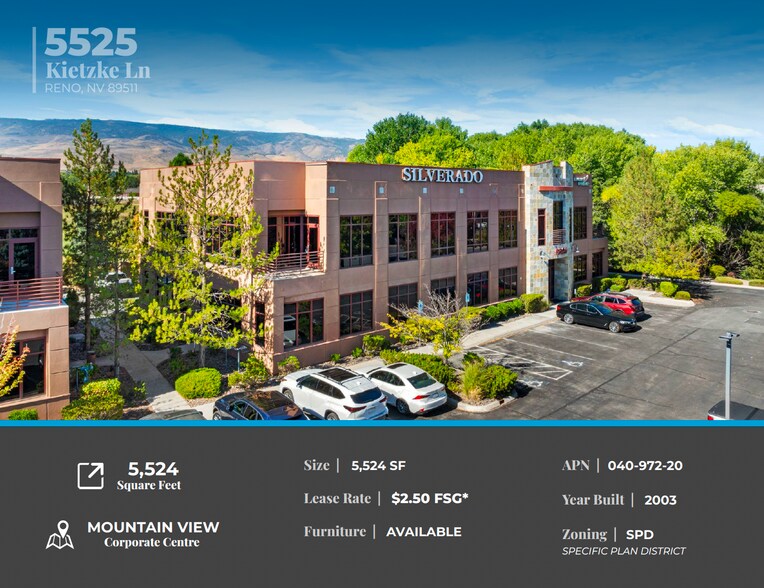 5525 S Kietzke Ln, Reno, NV à louer - Photo du bâtiment - Image 2 de 8