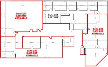 2245 Keller Way, Carrollton, TX à louer Plan d’étage- Image 1 de 1