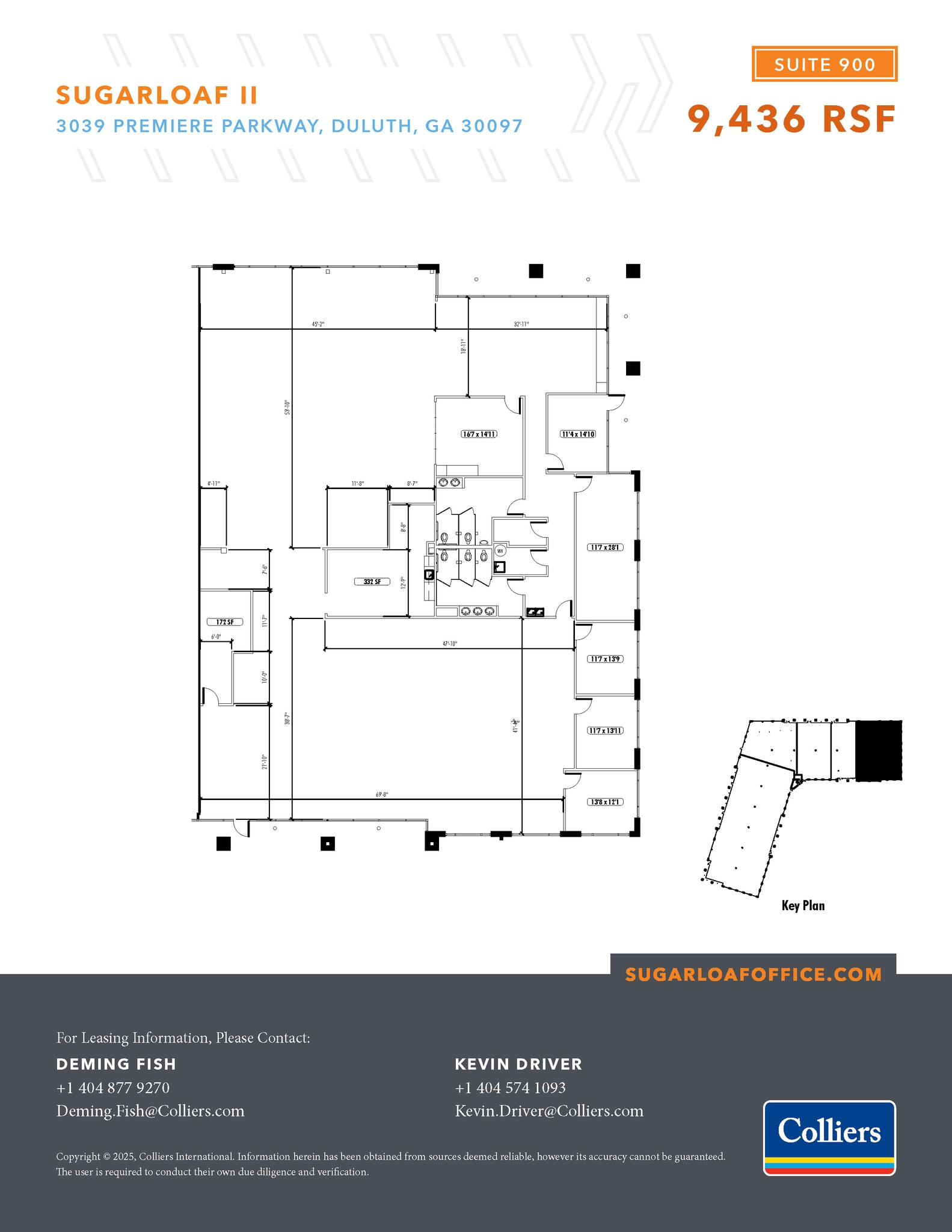 6700 Sugarloaf Pky, Duluth, GA à louer Plan d’étage- Image 1 de 1
