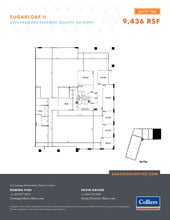 6700 Sugarloaf Pky, Duluth, GA à louer Plan d’étage- Image 1 de 1