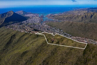 Kamehame Dr, Honolulu, HI - AERIAL map view