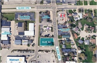 124 N Chicago Ave, South Milwaukee, WI - Aerial map view