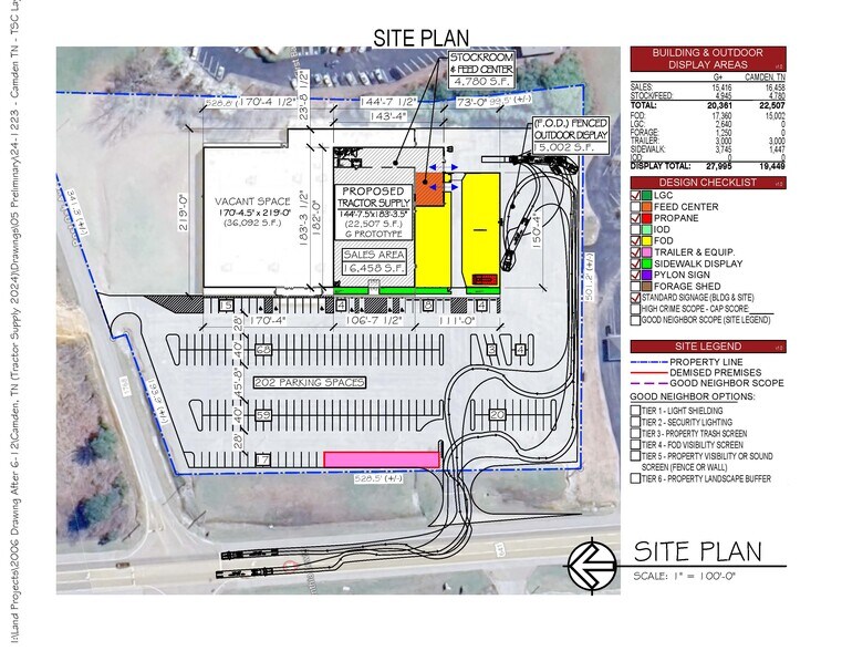 190 Highway 641 N, Camden, TN à louer - Photo du bâtiment - Image 3 de 3