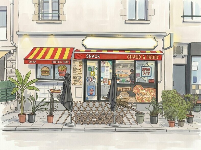 Commerce de détail dans Nice à vendre - Photo du bâtiment - Image 1 de 3