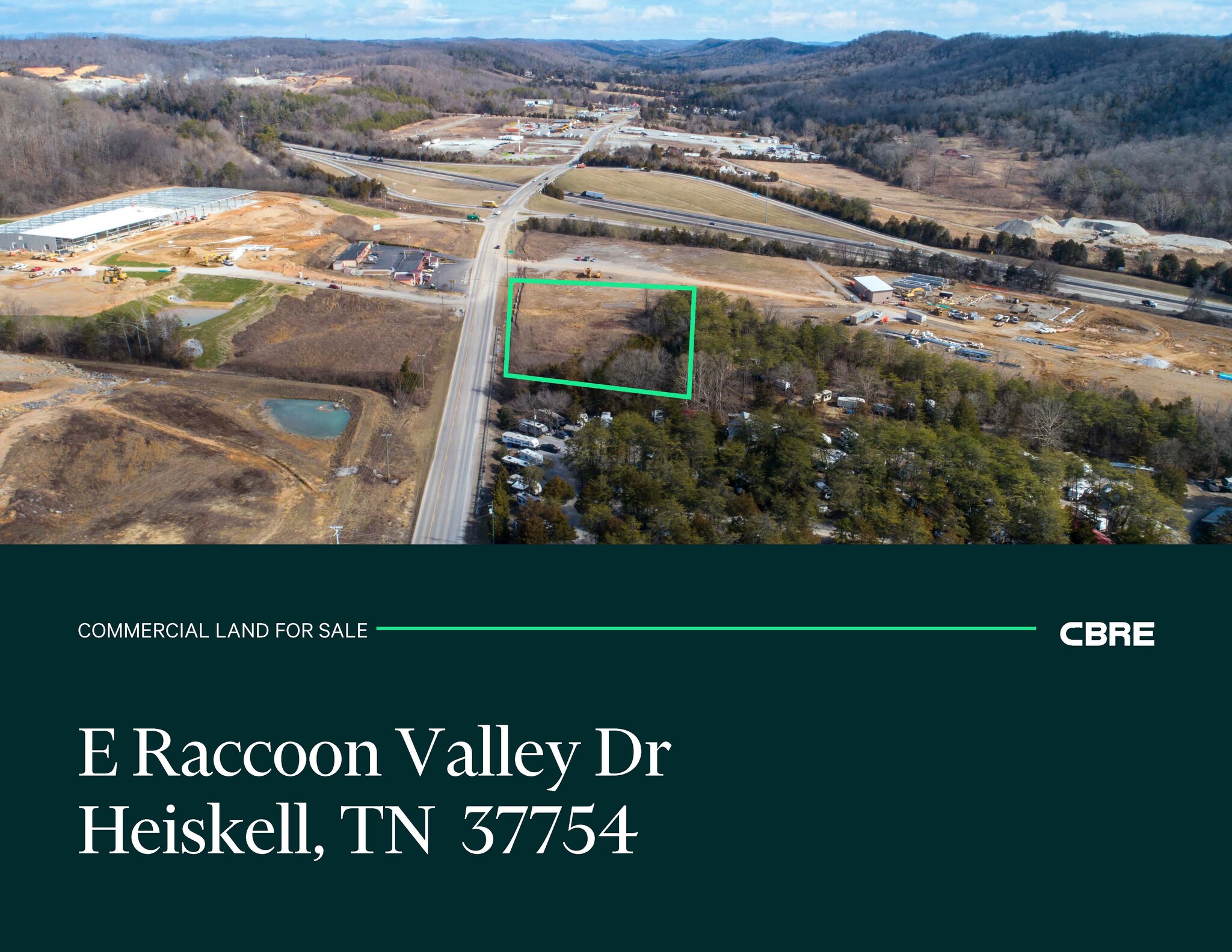 0 E Raccoon Valley, Heiskell, TN à vendre Aérien- Image 1 de 4