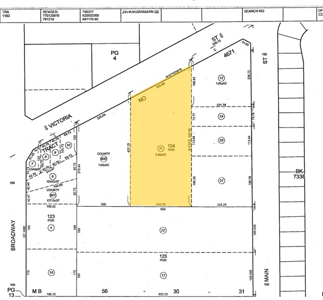 130 W Victoria St, Carson, CA for sale - Plat Map - Image 2 of 9