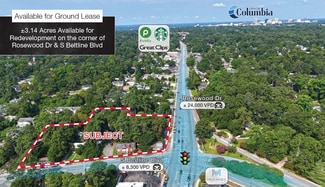 Plus de détails pour S Beltline Blvd & Rosewood Dr, Columbia, SC - Terrain à louer