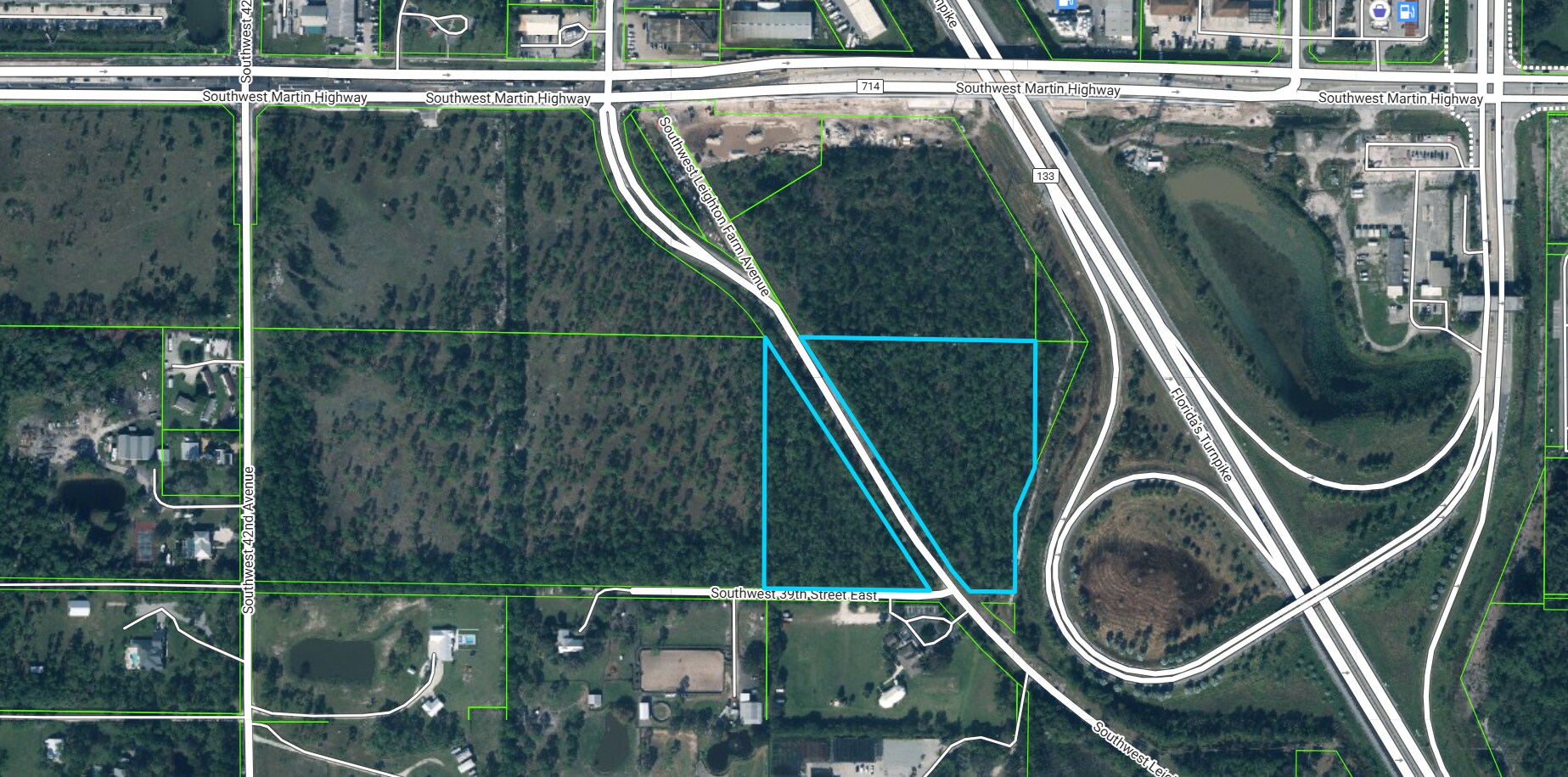 SW Leighton Farm Ave, Palm City, FL for sale Aerial- Image 1 of 6