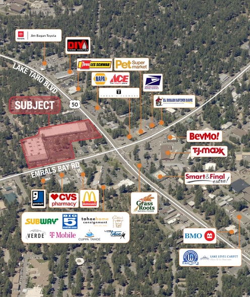 1056 Emerald Bay Rd, South Lake Tahoe, CA for lease - Building Photo - Image 3 of 4