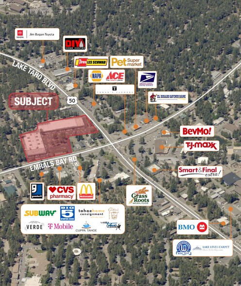 1056 Emerald Bay Rd, South Lake Tahoe, CA à louer - Photo du bâtiment - Image 3 de 4