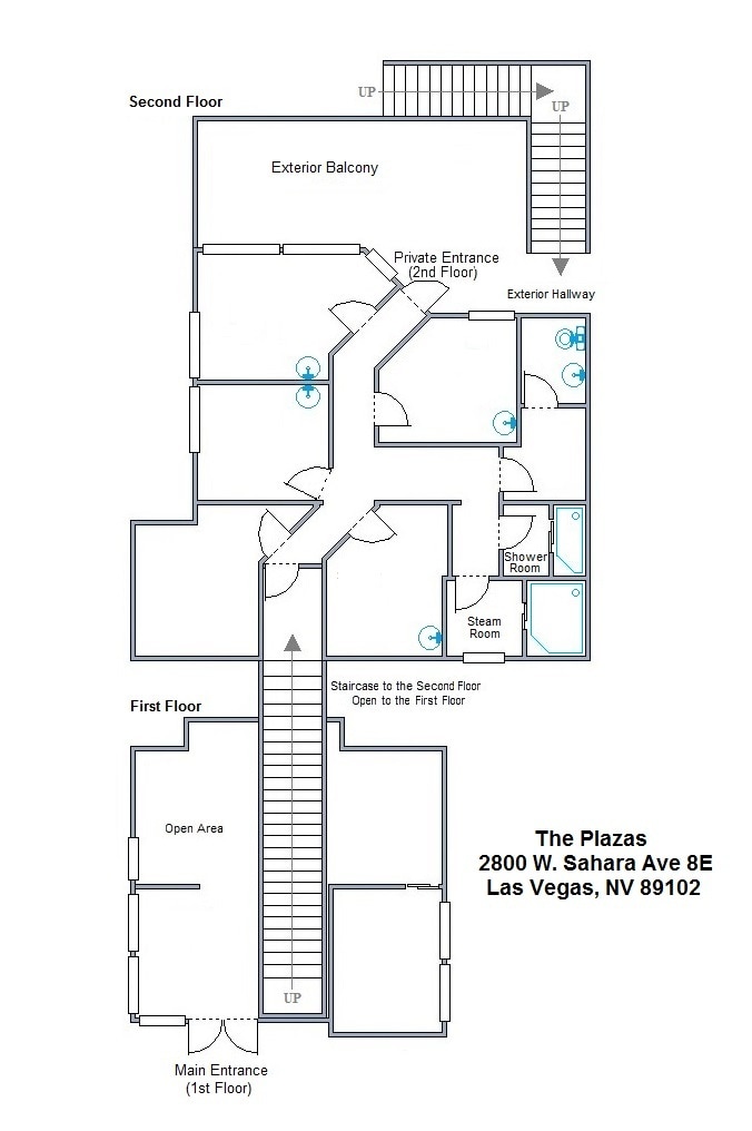 2800 W Sahara Ave, Las Vegas, NV for lease Floor Plan- Image 1 of 2