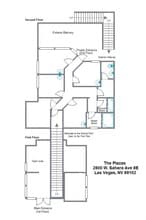 2800 W Sahara Ave, Las Vegas, NV for lease Floor Plan- Image 1 of 2