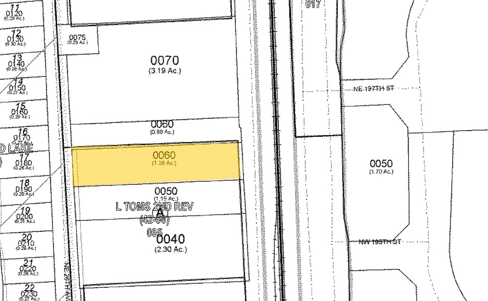 19790 W Dixie Hwy, Aventura, FL à louer - Plan cadastral - Image 2 de 90