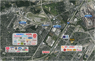 Plus de détails pour 3600 Oakwood Blvd, Melvindale, MI - Commerce de détail à louer