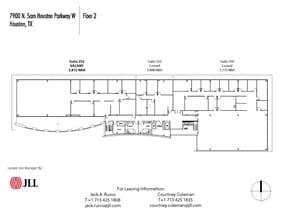 7900 N Sam Houston Pky W, Houston, TX for lease Floor Plan- Image 1 of 1