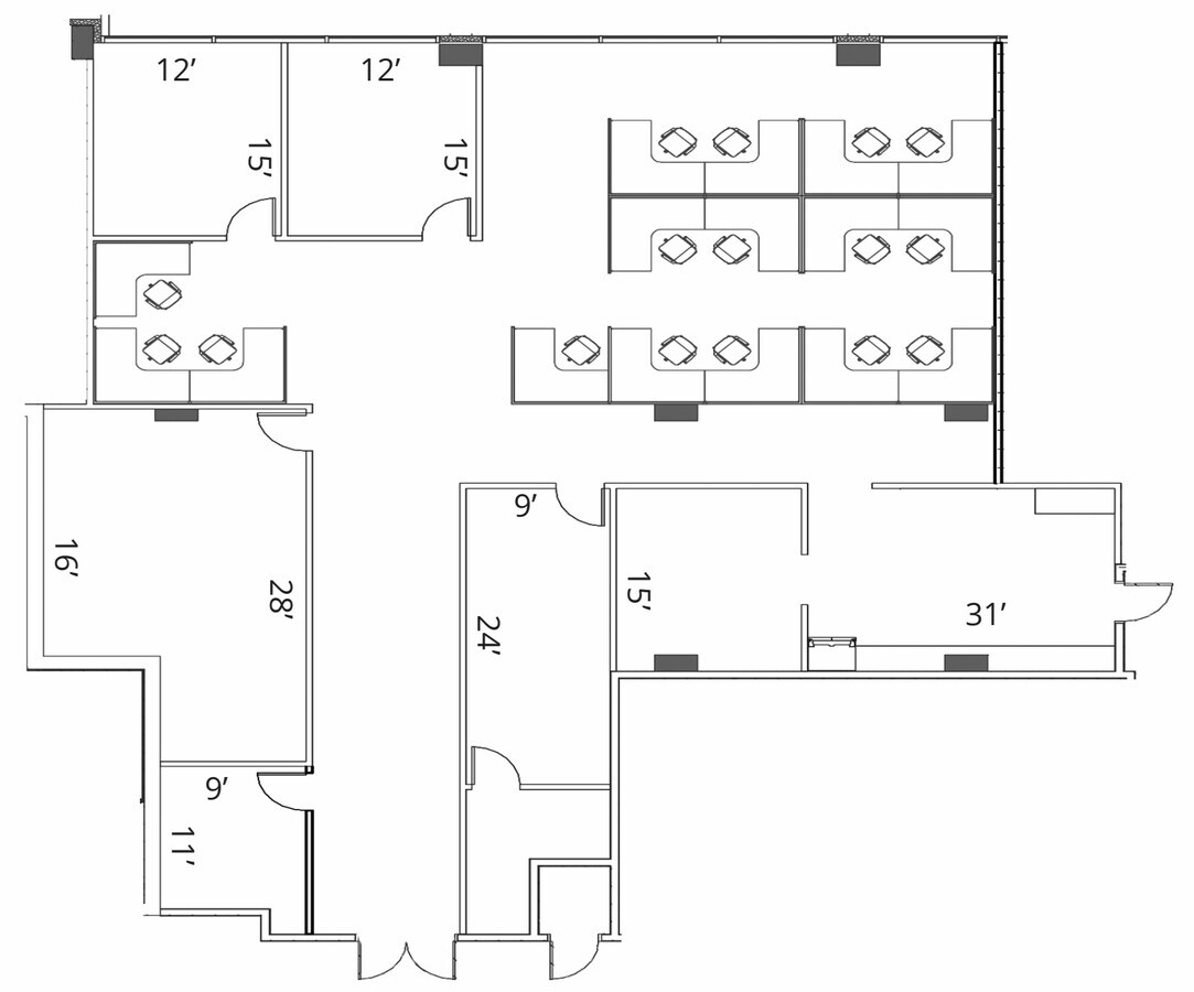 1120 E Kennedy Blvd, Tampa, FL 33602 - Unité 227 - - Plan d’étage - Image 1 of 4