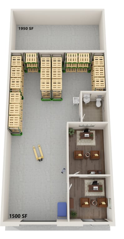 4865 Warehouse Way, Cumming, GA for lease Floor Plan- Image 1 of 1