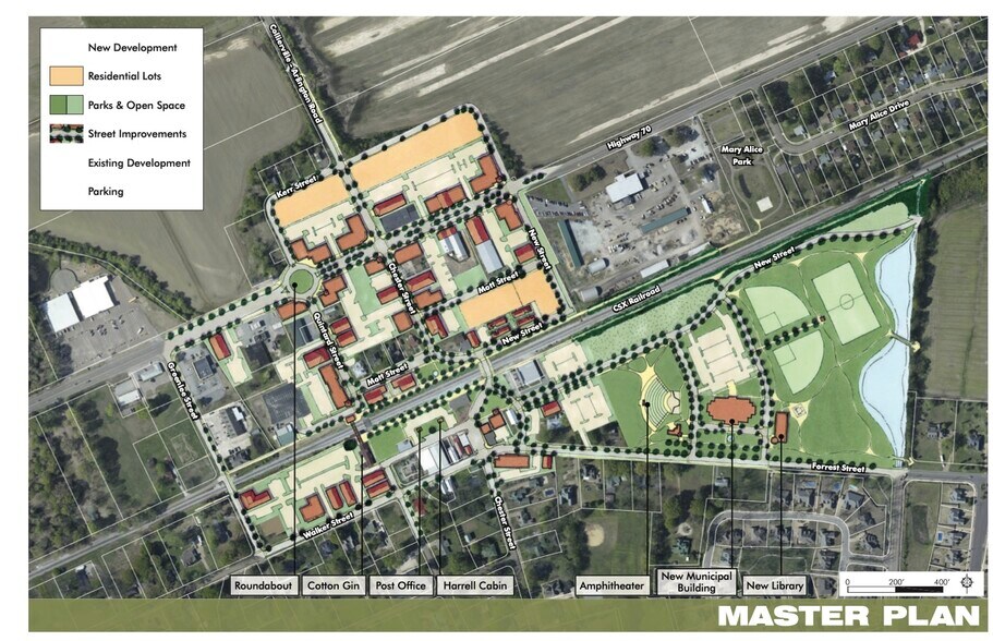6337 Chester, Arlington, TN à vendre - Plan de site - Image 2 de 5