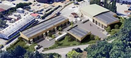 Chaponost, RHO - Aérien  Vue de la carte