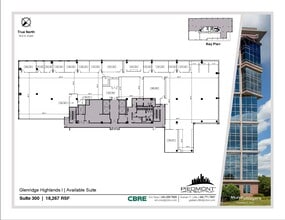 5555 Glenridge Connector, Atlanta, GA for lease Floor Plan- Image 1 of 2